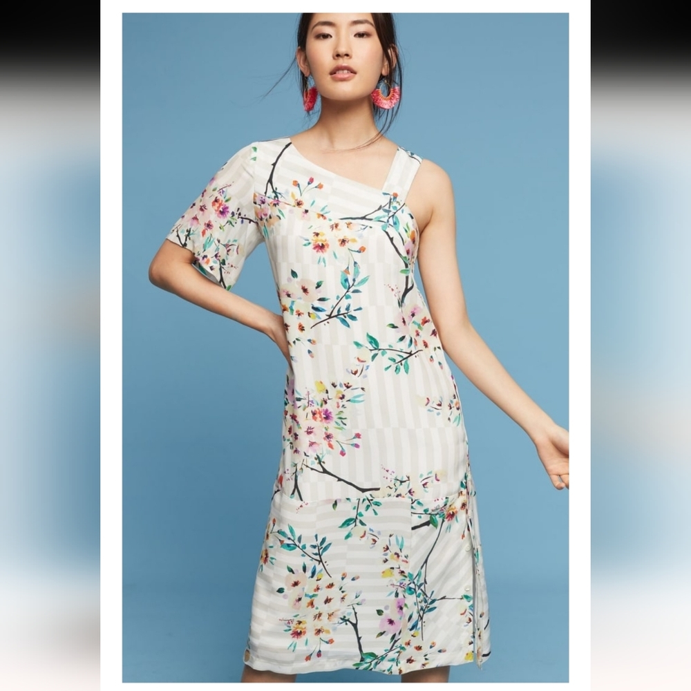 Anthropologie dress NWT 100% silk